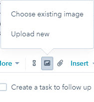Hubspot Email Compose Insert Image