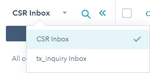 Hubspot Inbox Csr Or Tx Inquiry