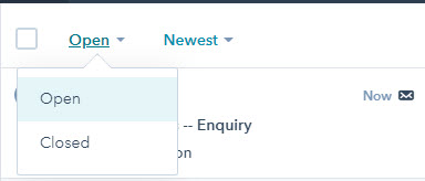 Hubspot Inbox Open Or Closed