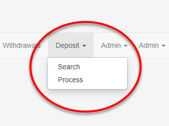 Portal Deposit Options
