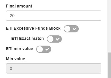Portal Transactions Block Any Amount