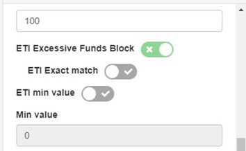 Portal Transactions Block Excessive Funds