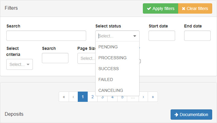Portal Withdrawal Withdrawal Status