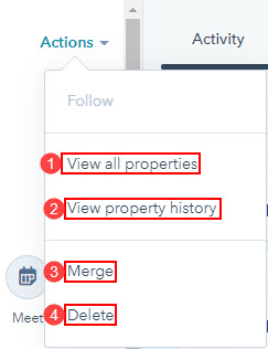 Hubspot Ticket Actions