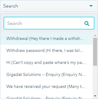 Hubspot Ticket Merging Search